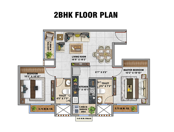 Palm Riveria Mumbra Project address